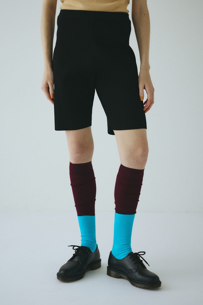 HeRIN.CYE「Knit half pants」|その他|BLK