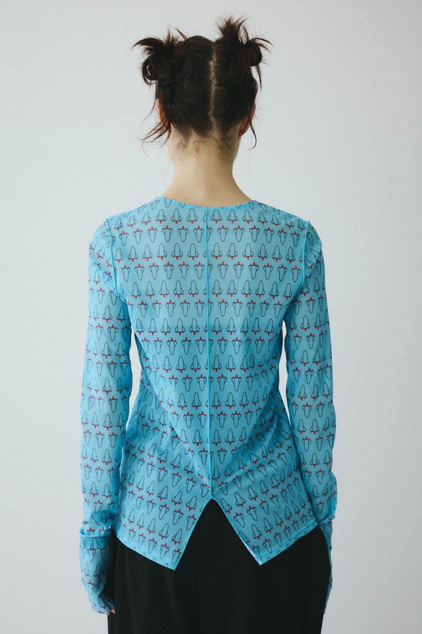 HeRIN.CYE「Rocket mesh inner tops」|Tシャツ・カットソー|