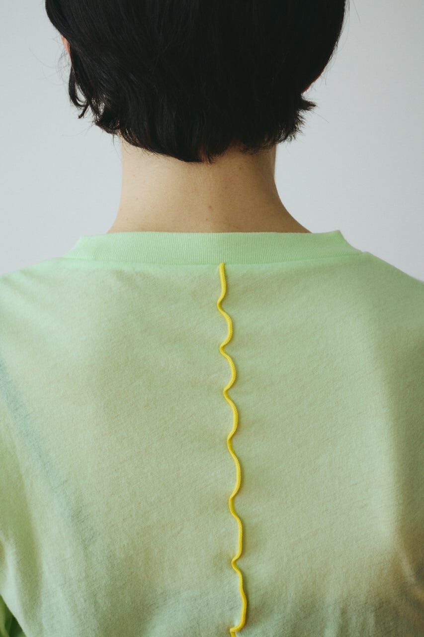 HeRIN.CYE「Sheer mellow tops」|Tシャツ・カットソー|