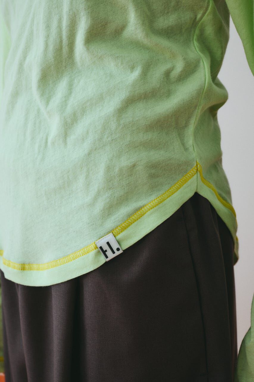 HeRIN.CYE「Sheer mellow tops」|Tシャツ・カットソー|