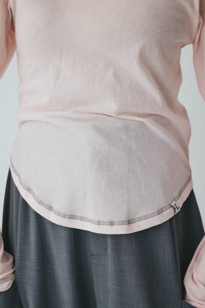 HeRIN.CYE「Sheer mellow tops」|Tシャツ・カットソー|