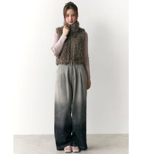 CALNAMUR「グラデーションデニムパンツ」|その他|