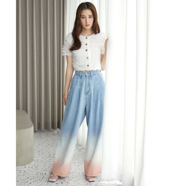 CALNAMUR「グラデーションデニムパンツ」|その他|