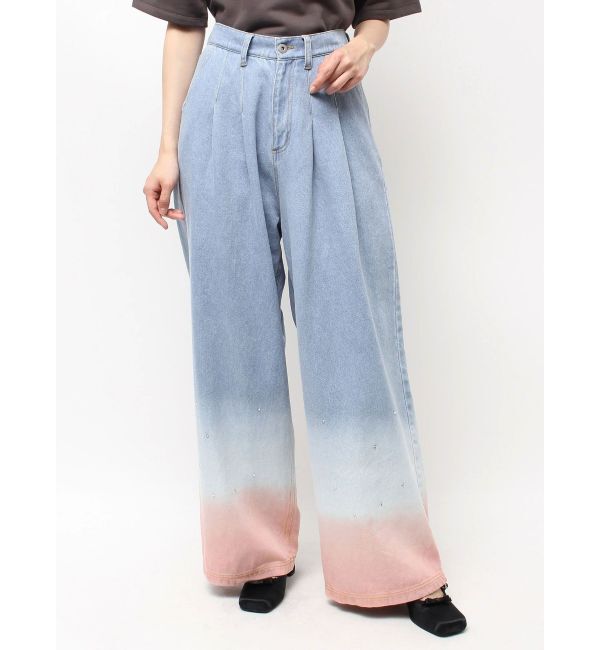 CALNAMUR「グラデーションデニムパンツ」|その他|