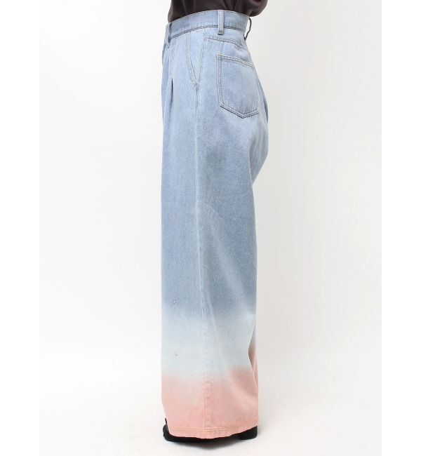 CALNAMUR「グラデーションデニムパンツ」|その他|