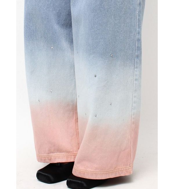 CALNAMUR「グラデーションデニムパンツ」|その他|