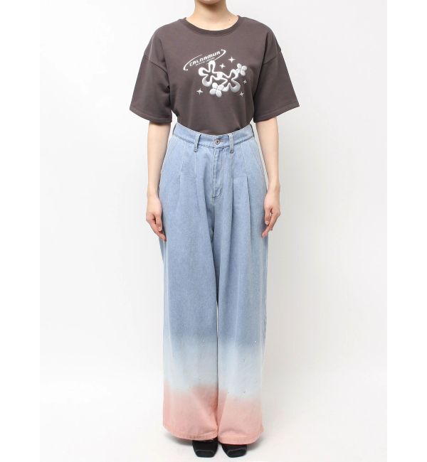 CALNAMUR「グラデーションデニムパンツ」|その他|