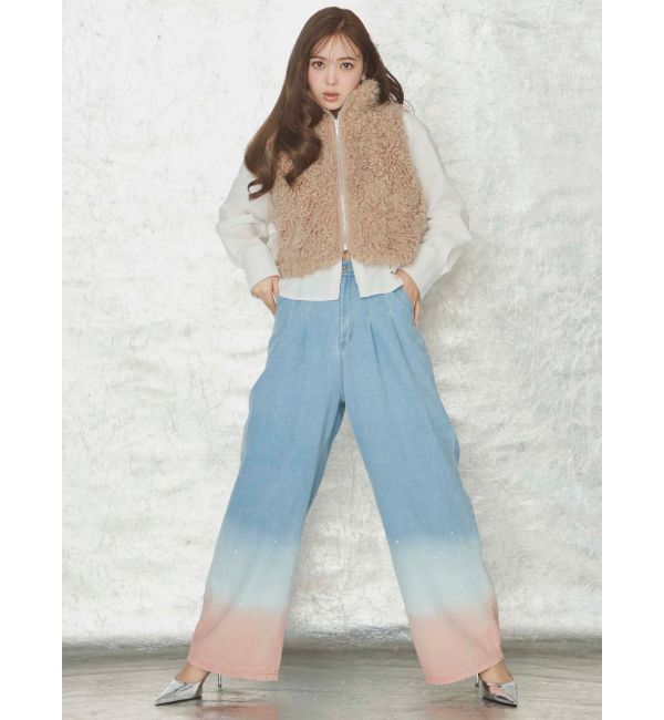 CALNAMUR「グラデーションデニムパンツ」|その他|