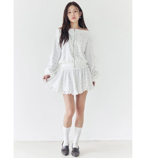 CALNAMUR「2wayスウェットミニスカート」|スカート|