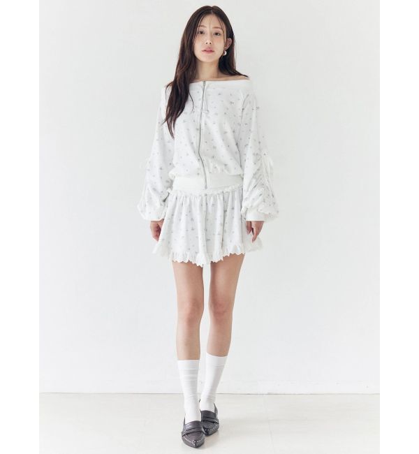 CALNAMUR「2wayスウェットミニスカート」|スカート|