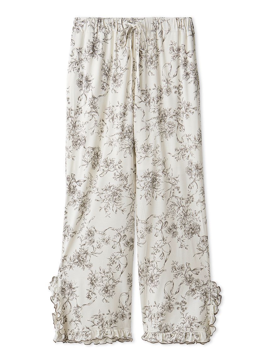 SNIDEL HOME「【接触冷感】カットレーヨンロングパンツ」|ルームウェア|