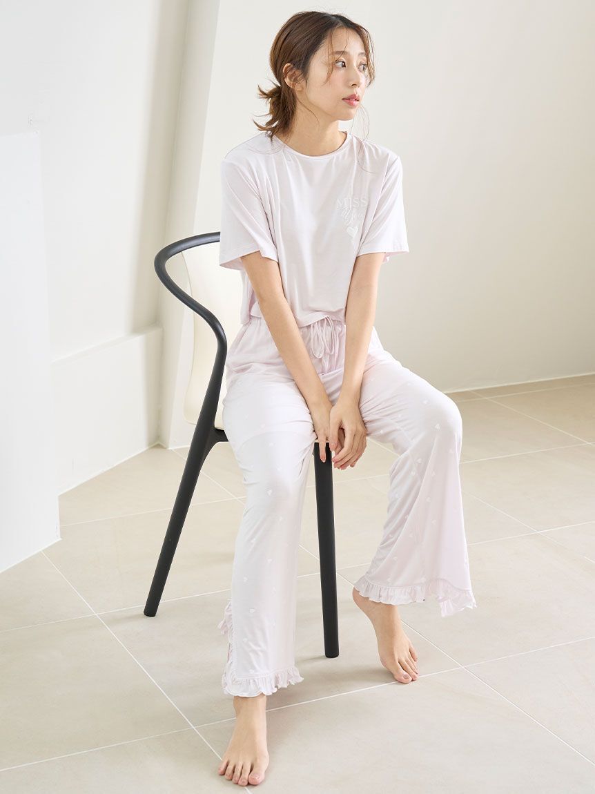 SNIDEL HOME「【接触冷感】カットレーヨンロングパンツ」|ルームウェア|