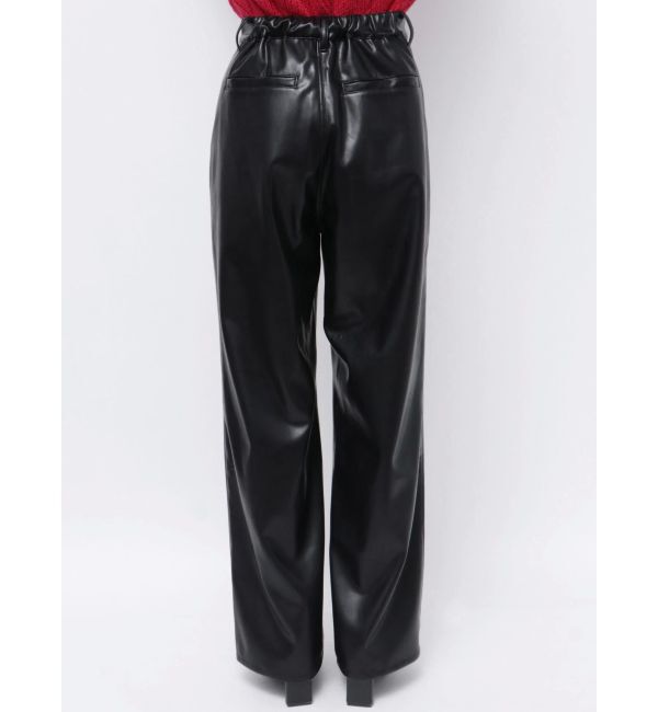 ELENDEEK「WIDE STRAIGHT LEATHER PT」|その他|