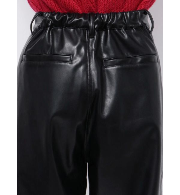 ELENDEEK「WIDE STRAIGHT LEATHER PT」|その他|