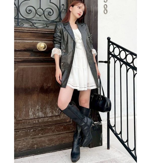 RESEXXY「ラッフルミニティアードワンピース」|ワンピース|