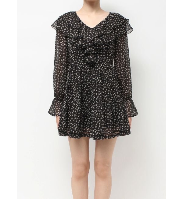 RESEXXY「ラッフルミニティアードワンピース」|ワンピース|
