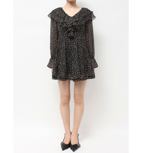 RESEXXY「ラッフルミニティアードワンピース」|ワンピース|