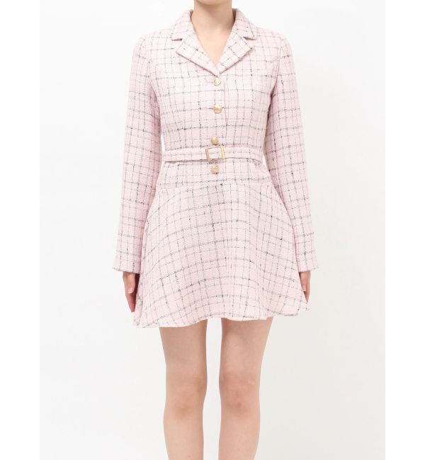 RESEXXY「ツイードジャケットミニワンピース」|ワンピース|