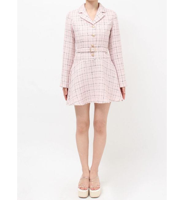 RESEXXY「ツイードジャケットミニワンピース」|ワンピース|