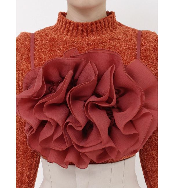 dazzlin「モチーフフラワービスチェ」|キャミソール|