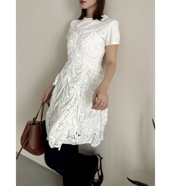 dazzlin「レースキャミレイヤードTシャツ」|Tシャツ・カットソー|