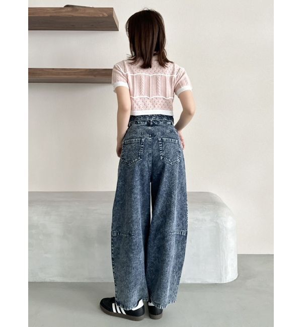 dazzlin「ハピネスカラーポロニット」|ニット・セーター|