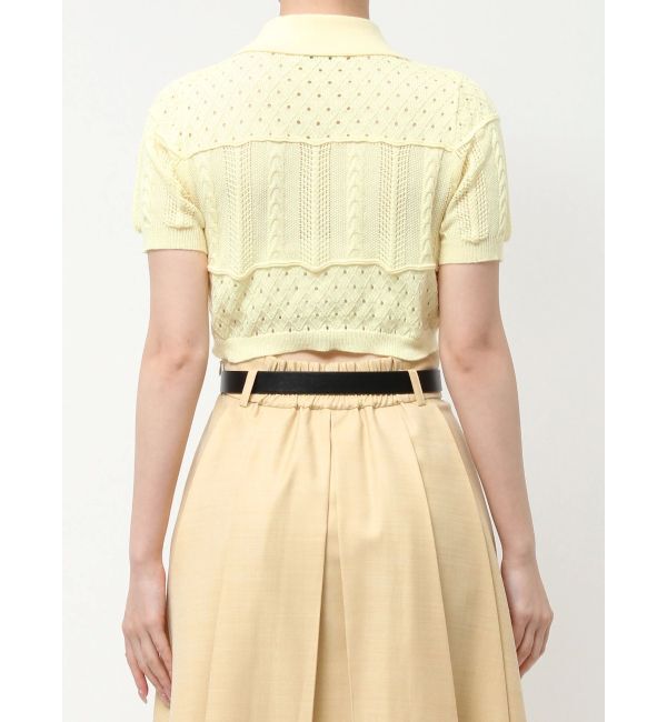 dazzlin「ハピネスカラーポロニット」|ニット・セーター|