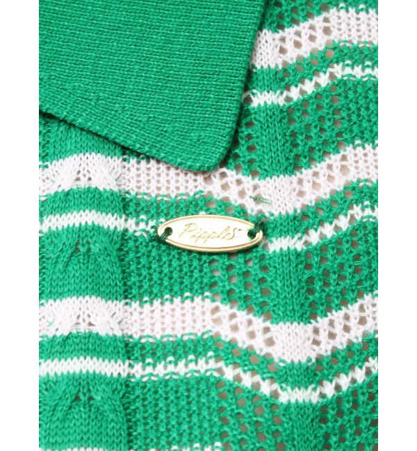 dazzlin「ハピネスカラーポロニット」|ニット・セーター|