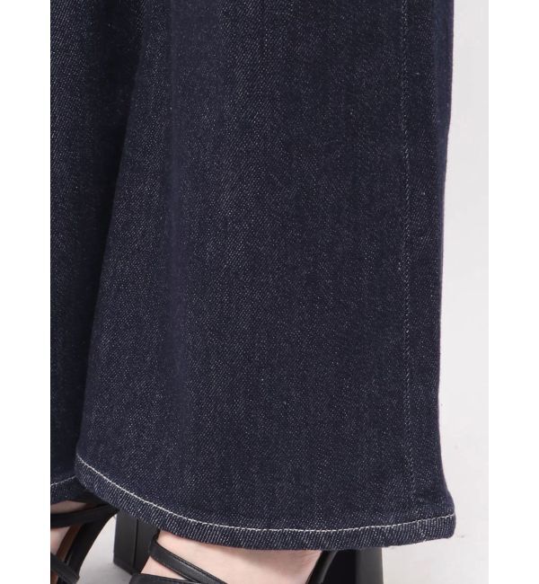 dazzlin「【骨格ウェーブ向け】フレアデニムパンツ」|デニム|