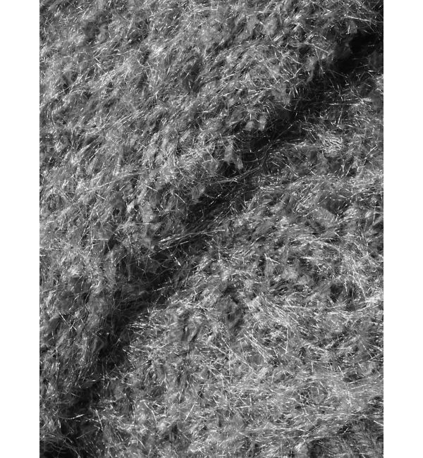 dazzlin「【セット対応】ヘアリーニットジャケット」|ノーカラージャケット|