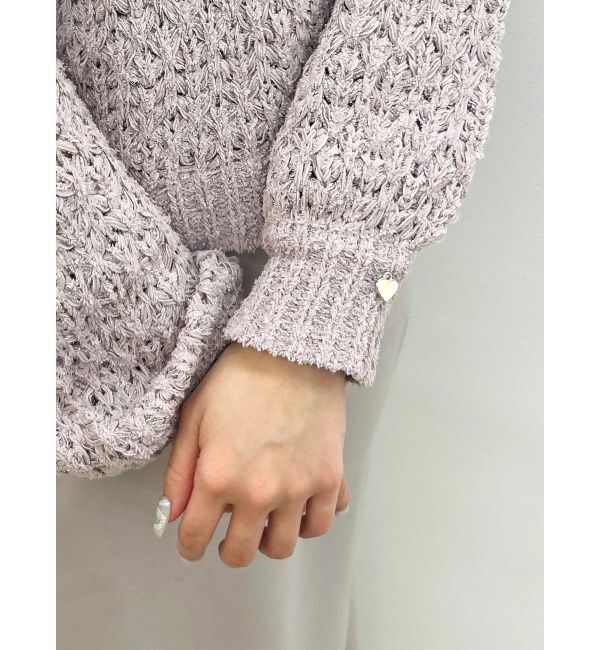 dazzlin「バックリボンリラクシーニット」|ニット・セーター|