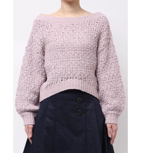 dazzlin「バックリボンリラクシーニット」|ニット・セーター|