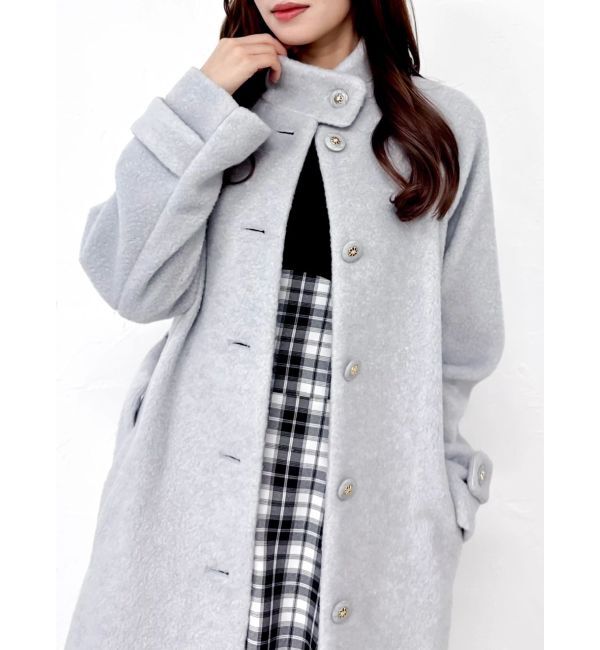 dazzlin「ビッグカラーチェックコルセットワンピース」|ワンピース|