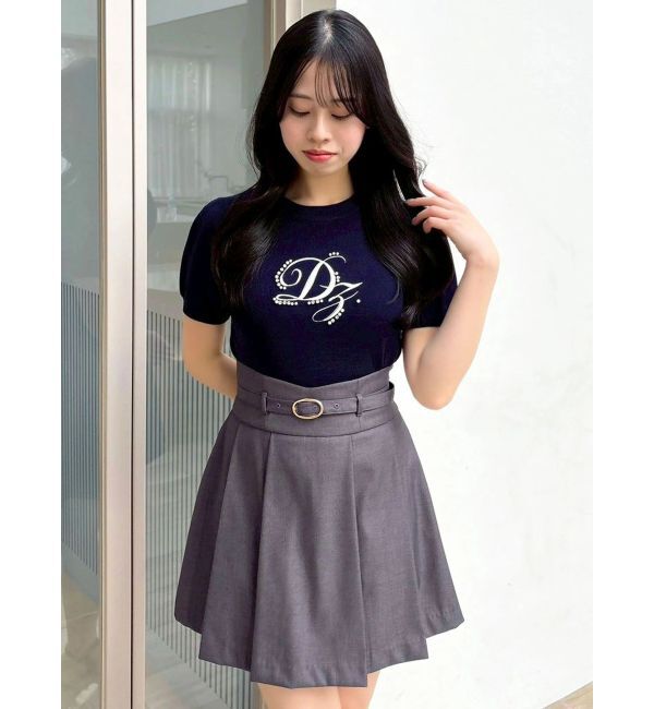 dazzlin「ロゴニットプルオーバー」|ニット・セーター|