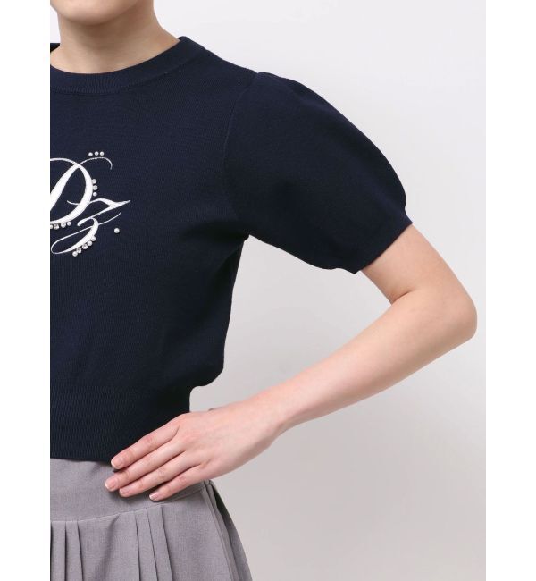 dazzlin「ロゴニットプルオーバー」|ニット・セーター|