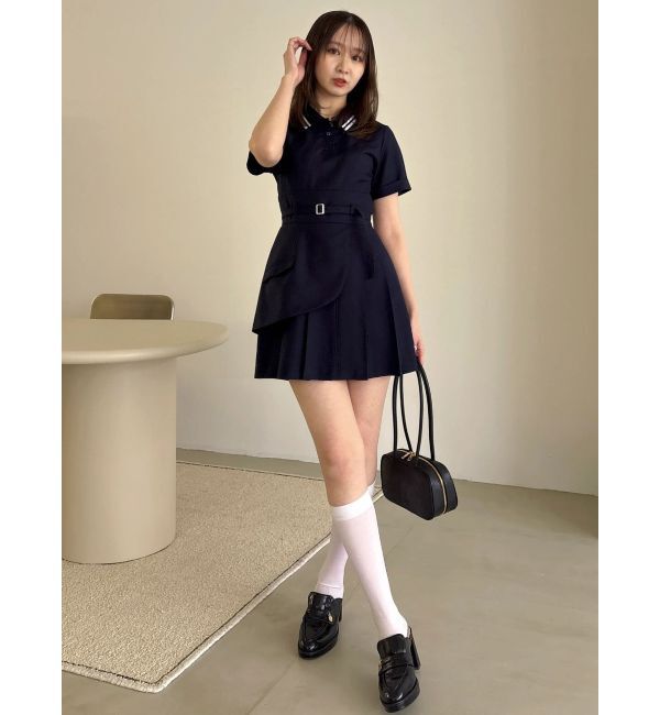 dazzlin「【dazzlin&times;靴下屋】刺繍シアーハイソックス」|ソックス|