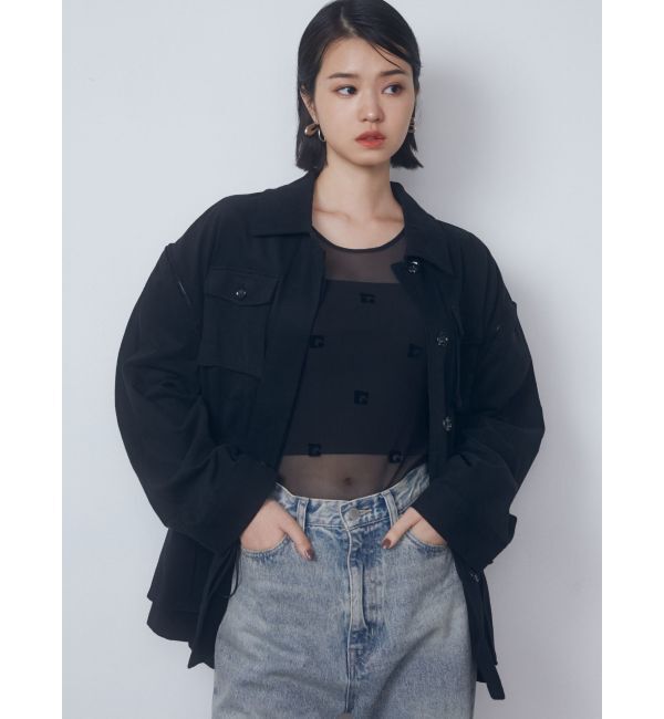 EMODA「アウトポケット2WAYシャツジャケット」|その他|