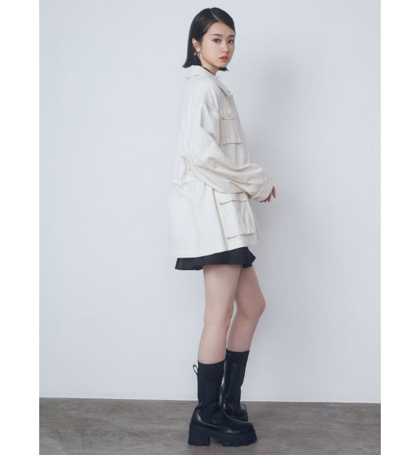 EMODA「アウトポケット2WAYシャツジャケット」|その他|