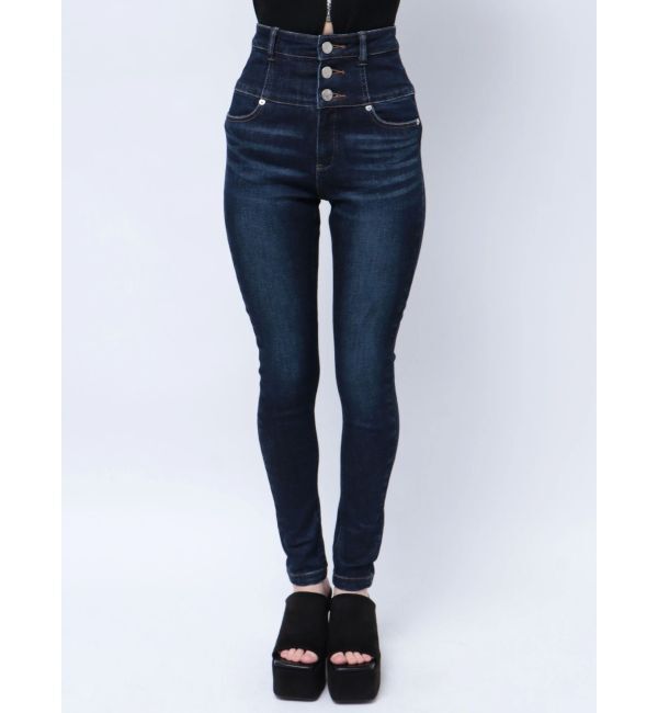 EMODA「【ELDER】FIX ハイウエストデニム」|デニム|