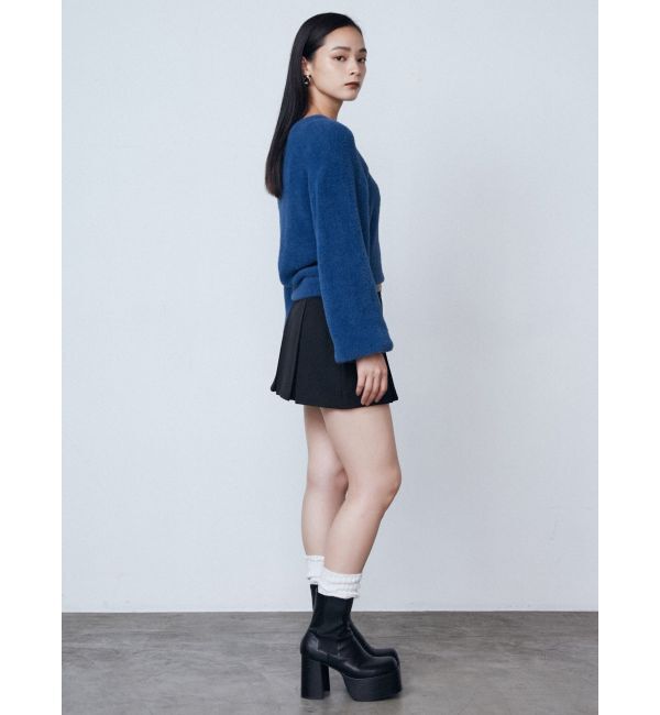 EMODA「レイヤーベルトプリーツスカート」|スカート|