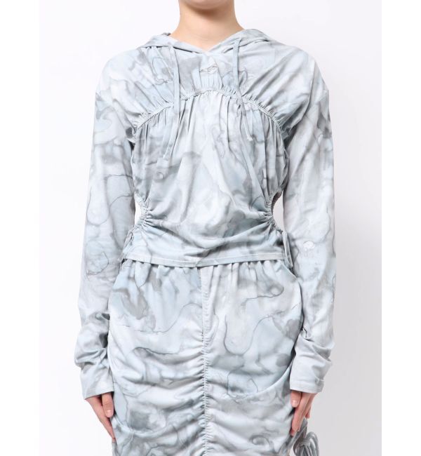 EMODA「ホールギャザーリボントップ」|Tシャツ・カットソー|