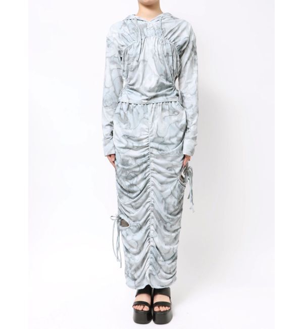 EMODA「ホールギャザーリボントップ」|Tシャツ・カットソー|