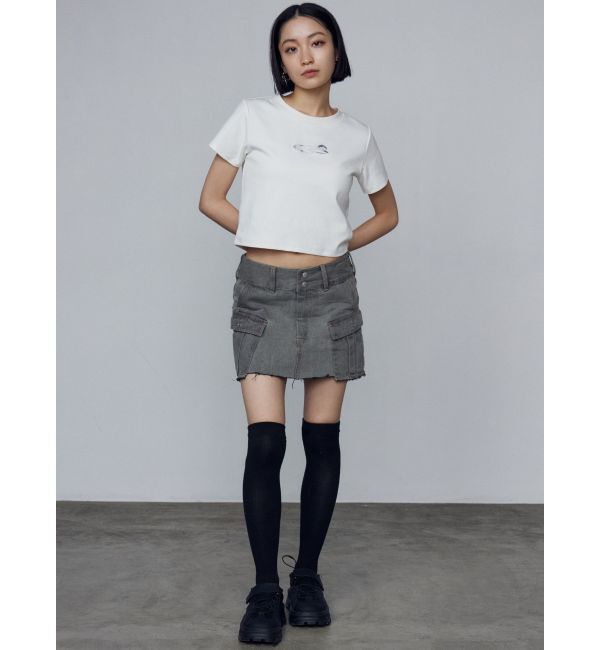 EMODA「デニムボックスミニスカート」|スカート|