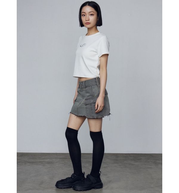 EMODA「デニムボックスミニスカート」|スカート|