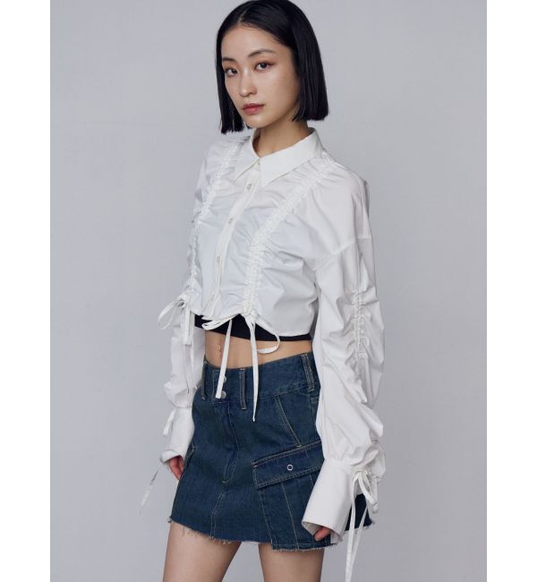 EMODA「デニムボックスミニスカート」|スカート|