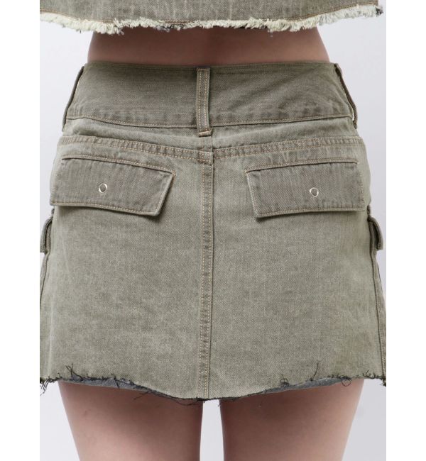 EMODA「デニムボックスミニスカート」|スカート|