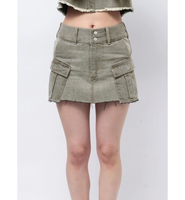 EMODA「デニムボックスミニスカート」|スカート|