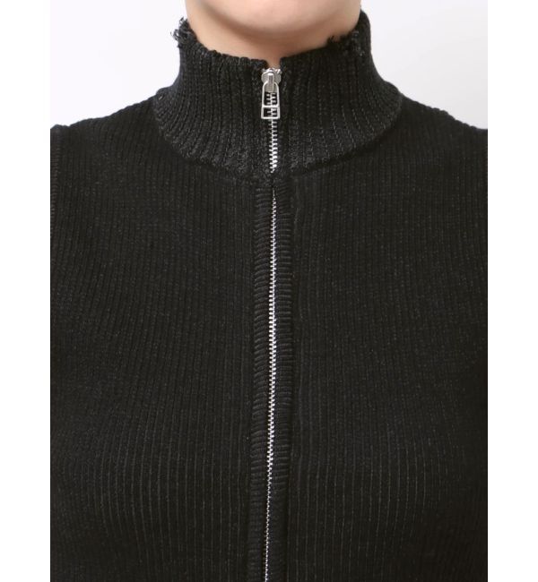 EMODA「プレーティングクラッシュリブニットタンクトップ」|タンクトップ|