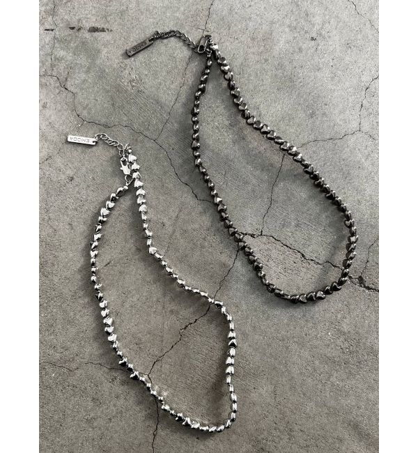 EMODA「ハートビーズネックレス」|ネックレス|