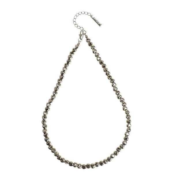 EMODA「ハートビーズネックレス」|ネックレス|